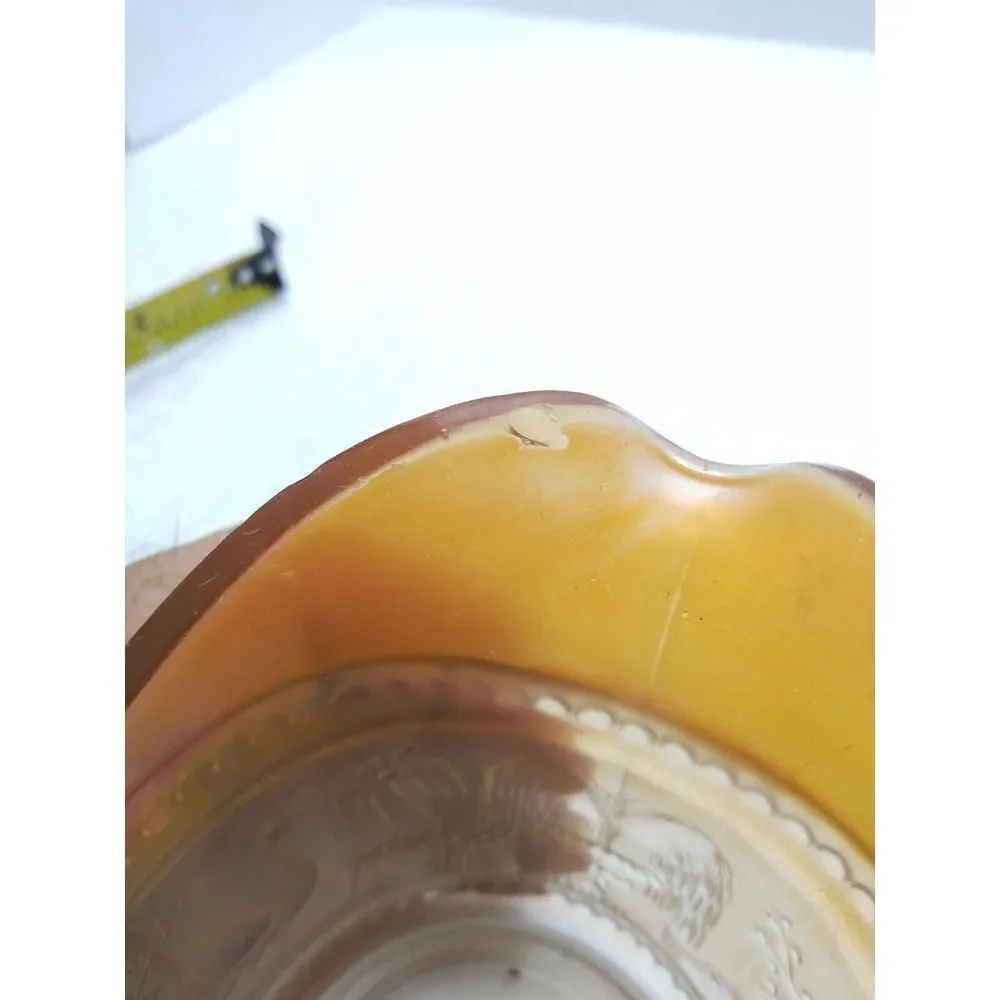 Imperial Glass vintage marigold